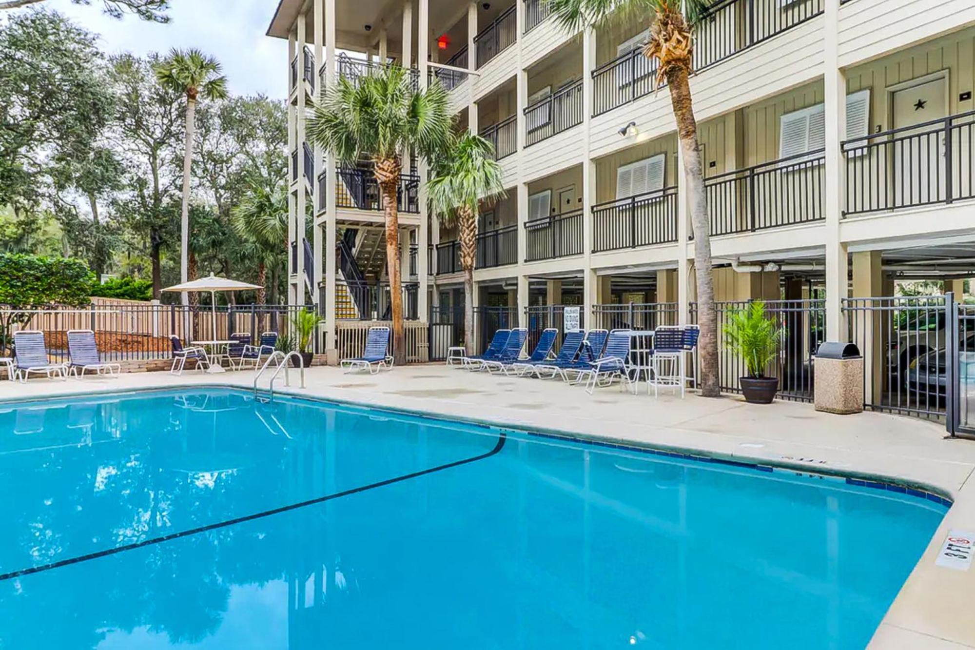 Sea Side Villas Pulau Hilton Head Bilik gambar