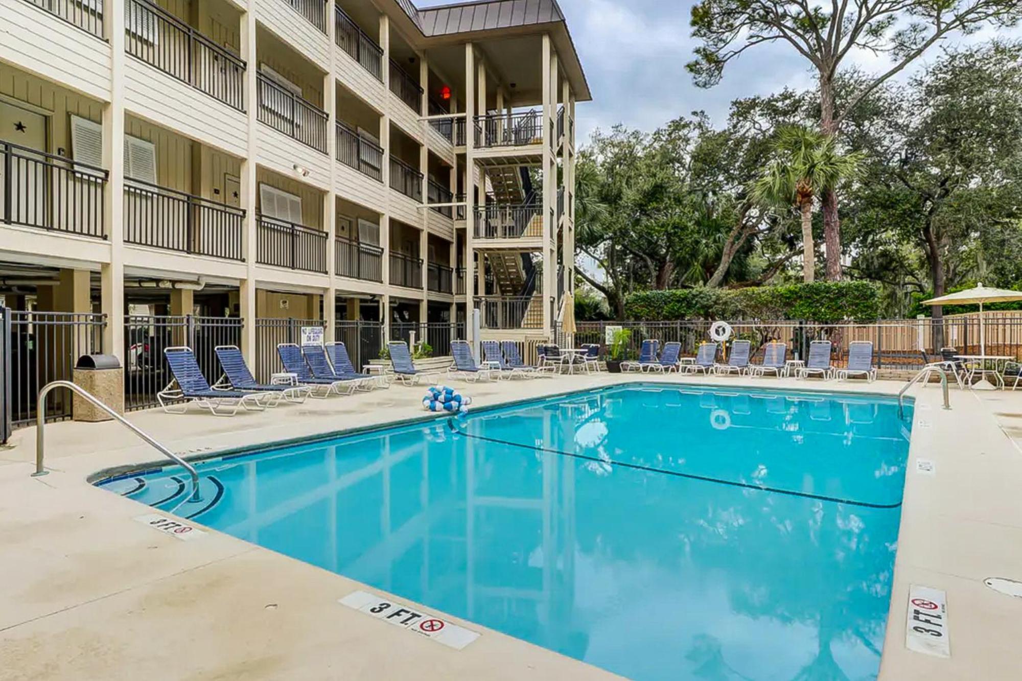 Sea Side Villas Pulau Hilton Head Bilik gambar